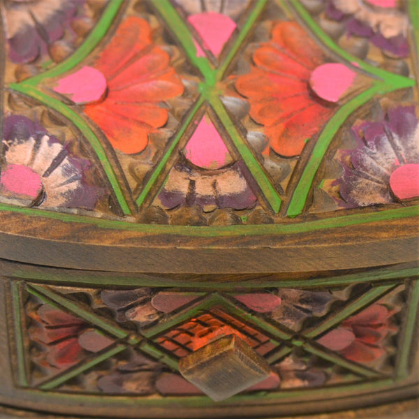 Alfonso Ponce - Hand Carved 3 Drawer Jewelry Box