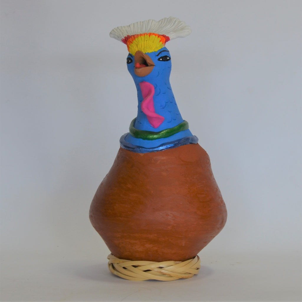 Aguilar Sisters - Guillermina Aguilar Blue Chicken Pitcher