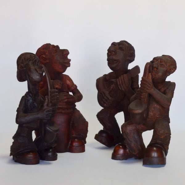 Wood - Cuban Hand Carved Quartet