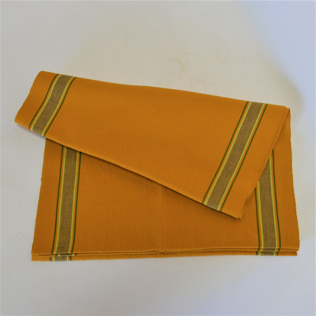 Textiles - Gold and Olive Green Runner  from Mayatik