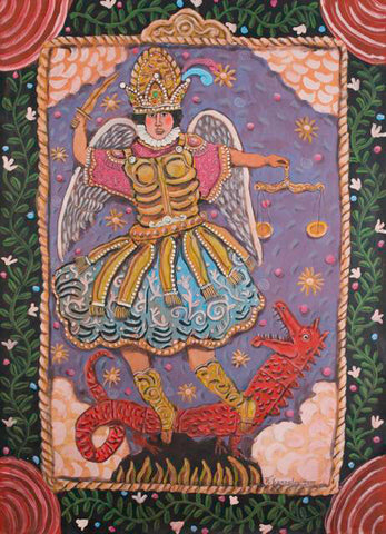Raymundo Gonzalez - St. Michael and the Dragon
